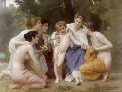 Bewondering door William Adolphe Bouguereau